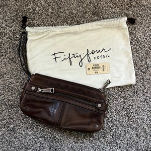 Fossil Amanda Pouch Wristlet